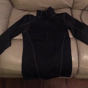 Womens black columbia quarter zip